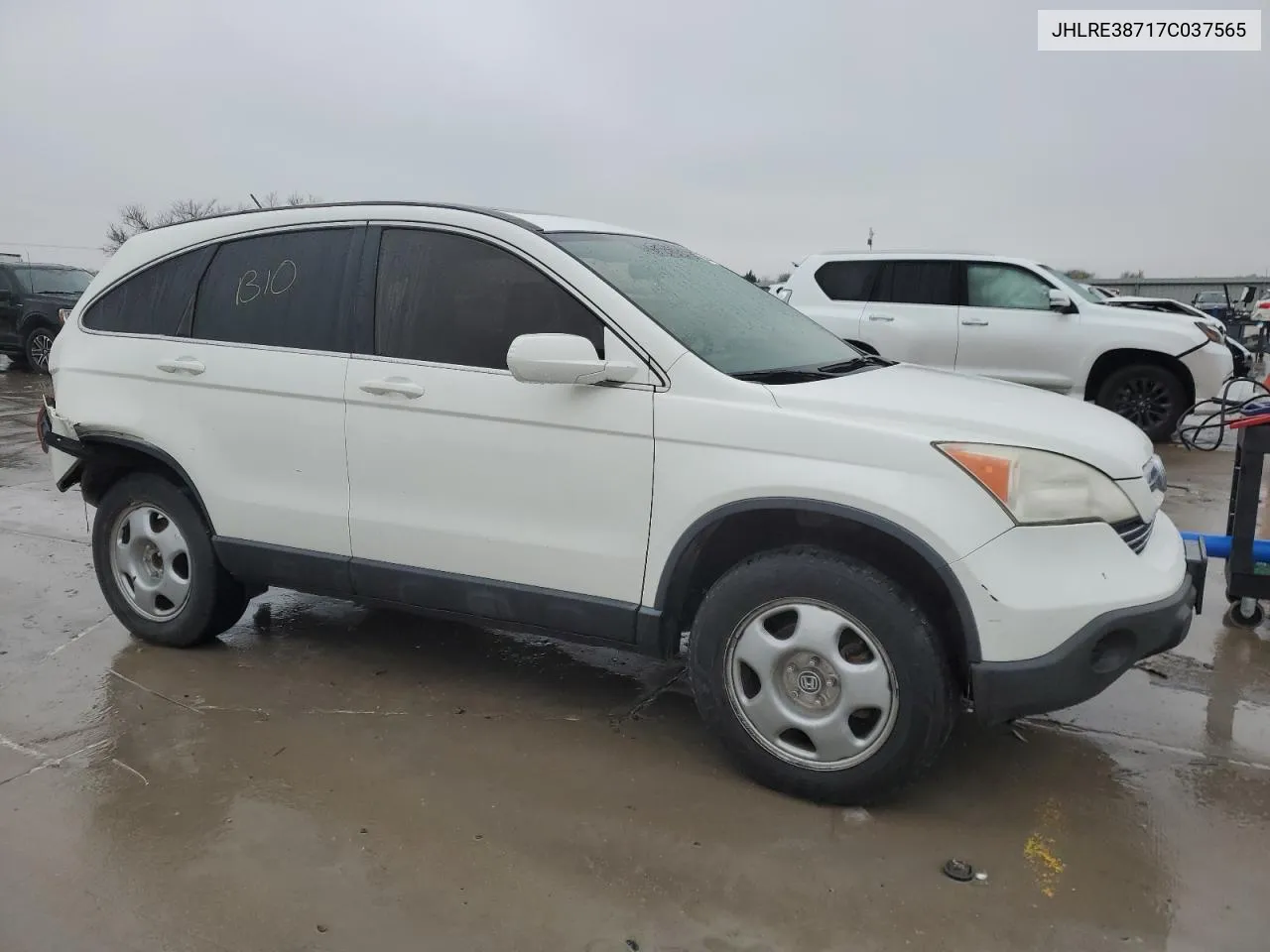 2007 Honda Cr-V Exl VIN: JHLRE38717C037565 Lot: 39729744