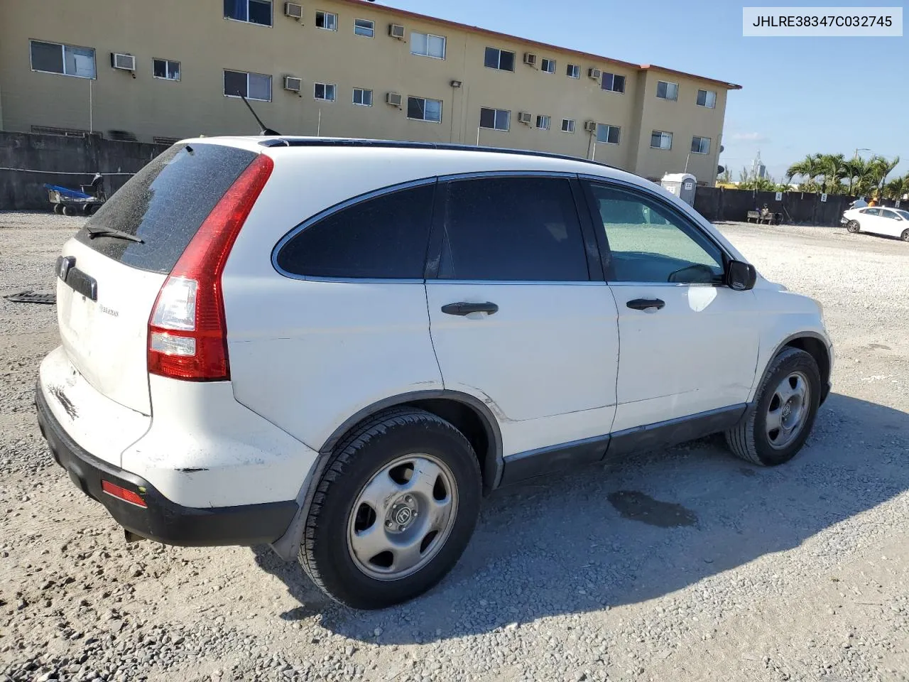 JHLRE38347C032745 2007 Honda Cr-V Lx