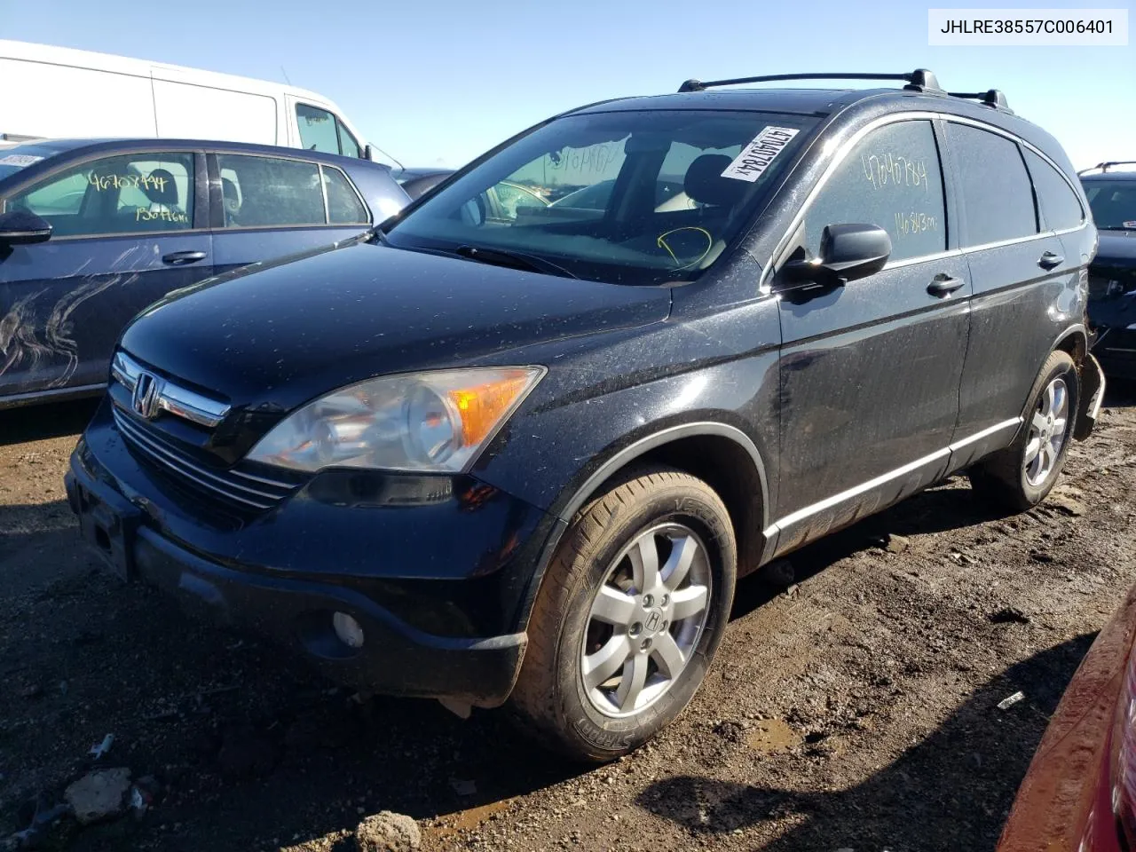 2007 Honda Cr-V Ex VIN: JHLRE38557C006401 Lot: 47040784