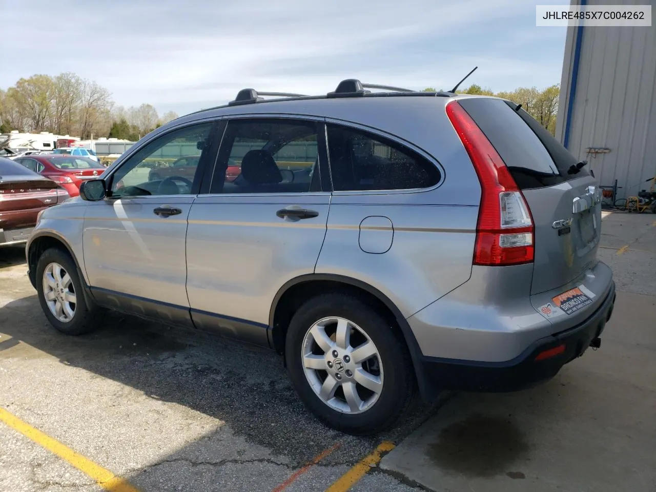 2007 Honda Cr-V Ex VIN: JHLRE485X7C004262 Lot: 51417824