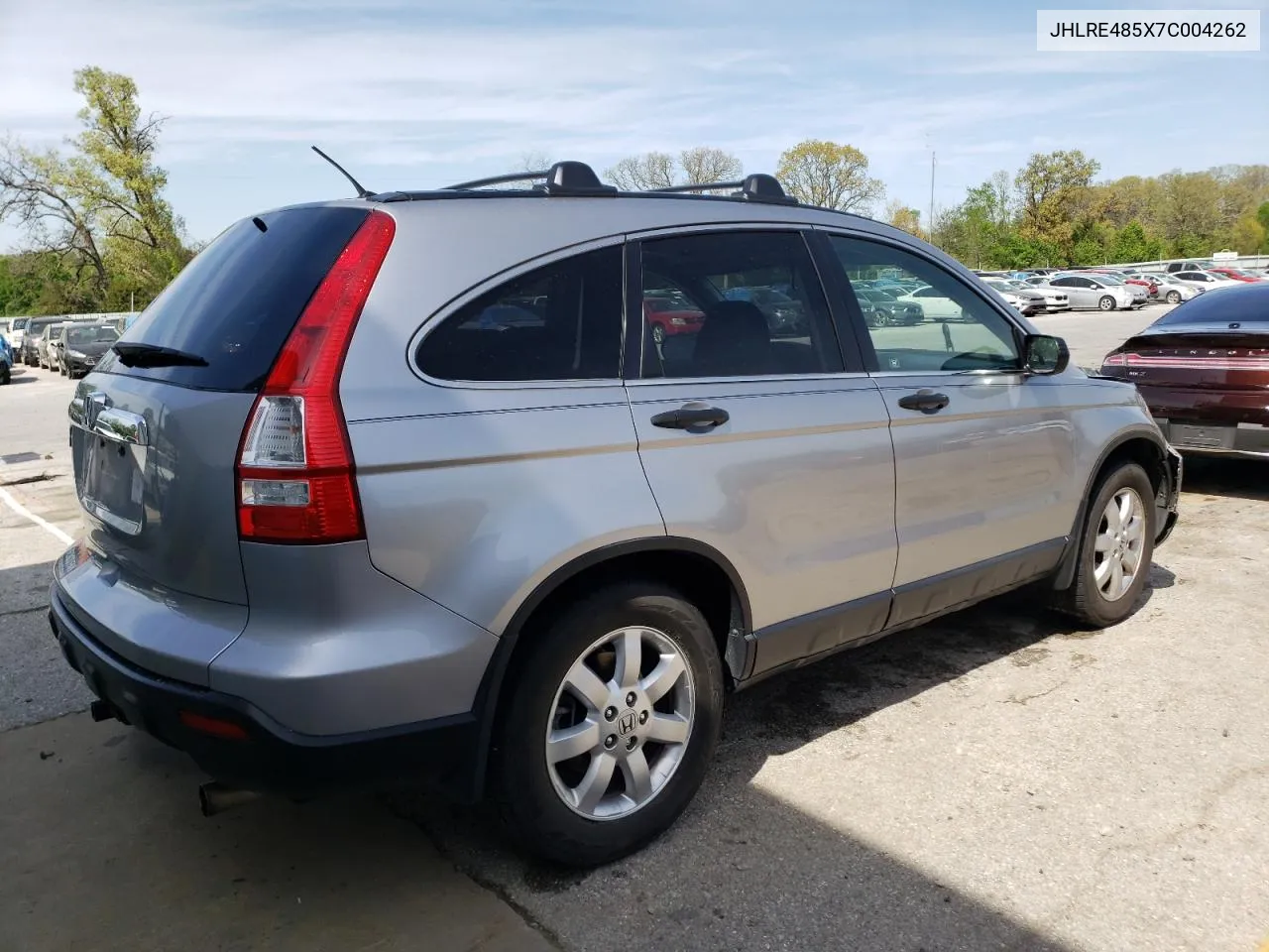 2007 Honda Cr-V Ex VIN: JHLRE485X7C004262 Lot: 51417824