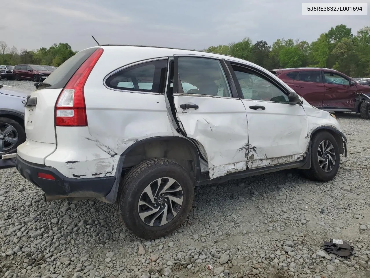 5J6RE38327L001694 2007 Honda Cr-V Lx