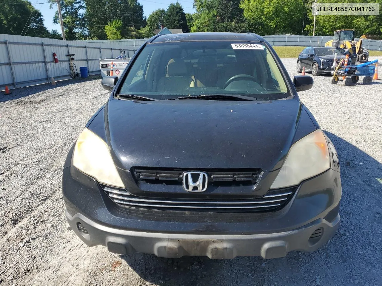 2007 Honda Cr-V Ex VIN: JHLRE48587C041763 Lot: 53095444