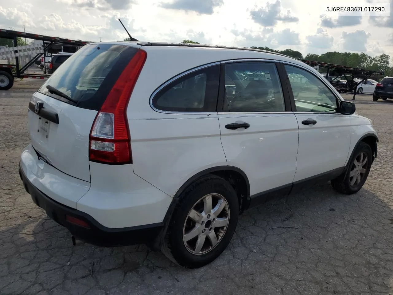 5J6RE48367L017290 2007 Honda Cr-V Lx