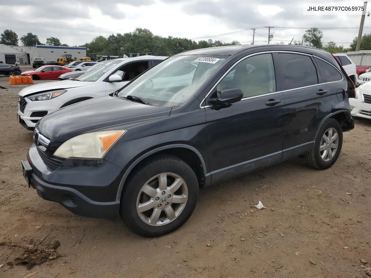 2007 Honda Cr-V Exl VIN: JHLRE48797C065975 Lot: 62288934