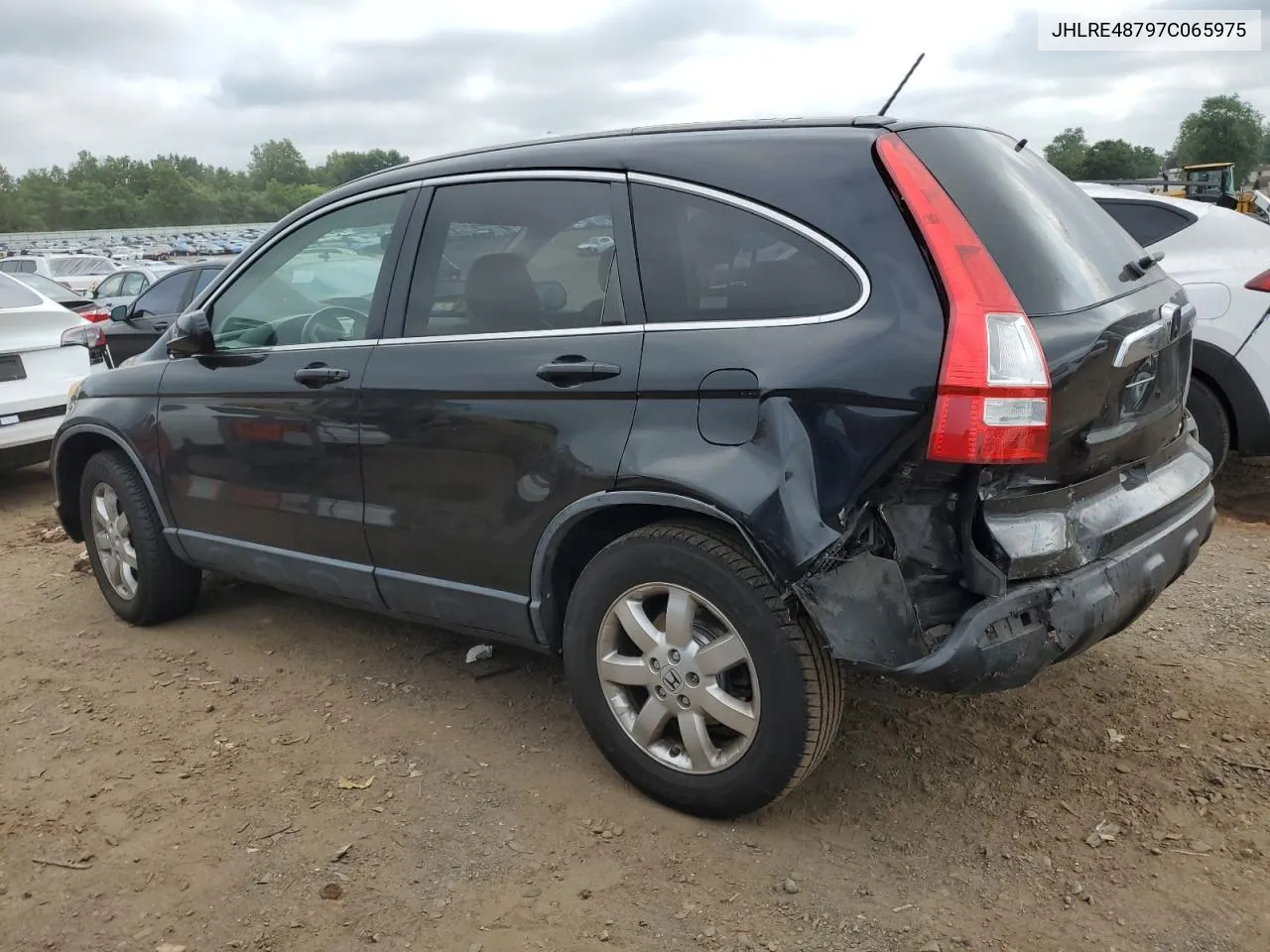 2007 Honda Cr-V Exl VIN: JHLRE48797C065975 Lot: 62288934