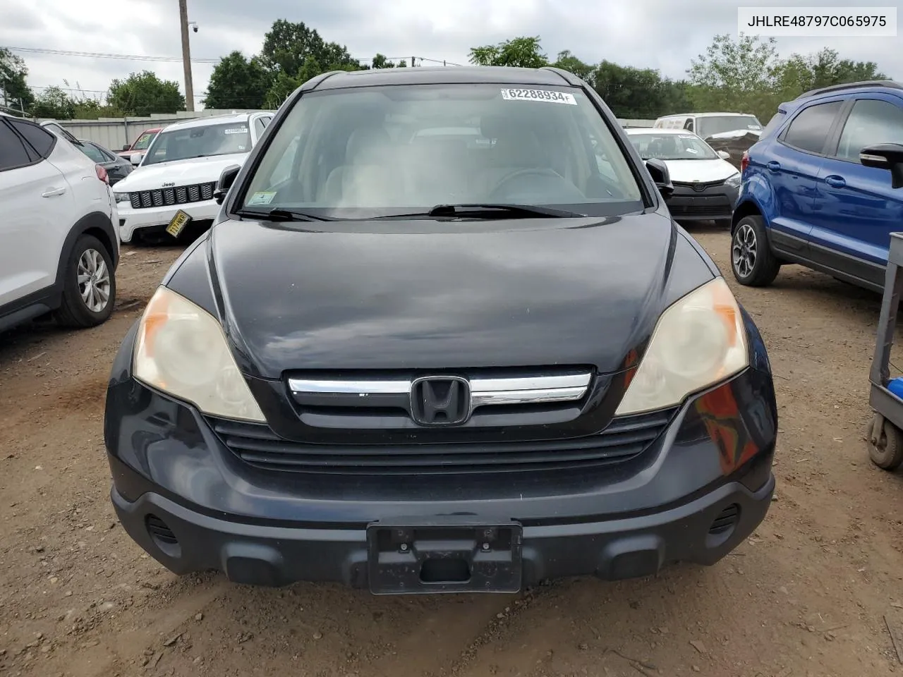 2007 Honda Cr-V Exl VIN: JHLRE48797C065975 Lot: 62288934