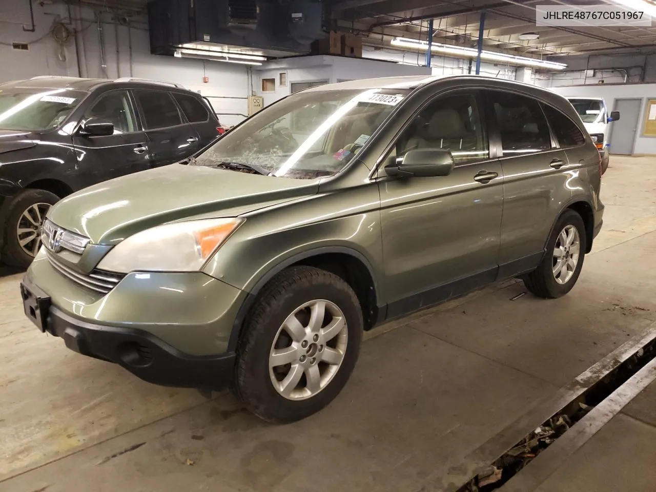 2007 Honda Cr-V Exl VIN: JHLRE48767C051967 Lot: 62751344