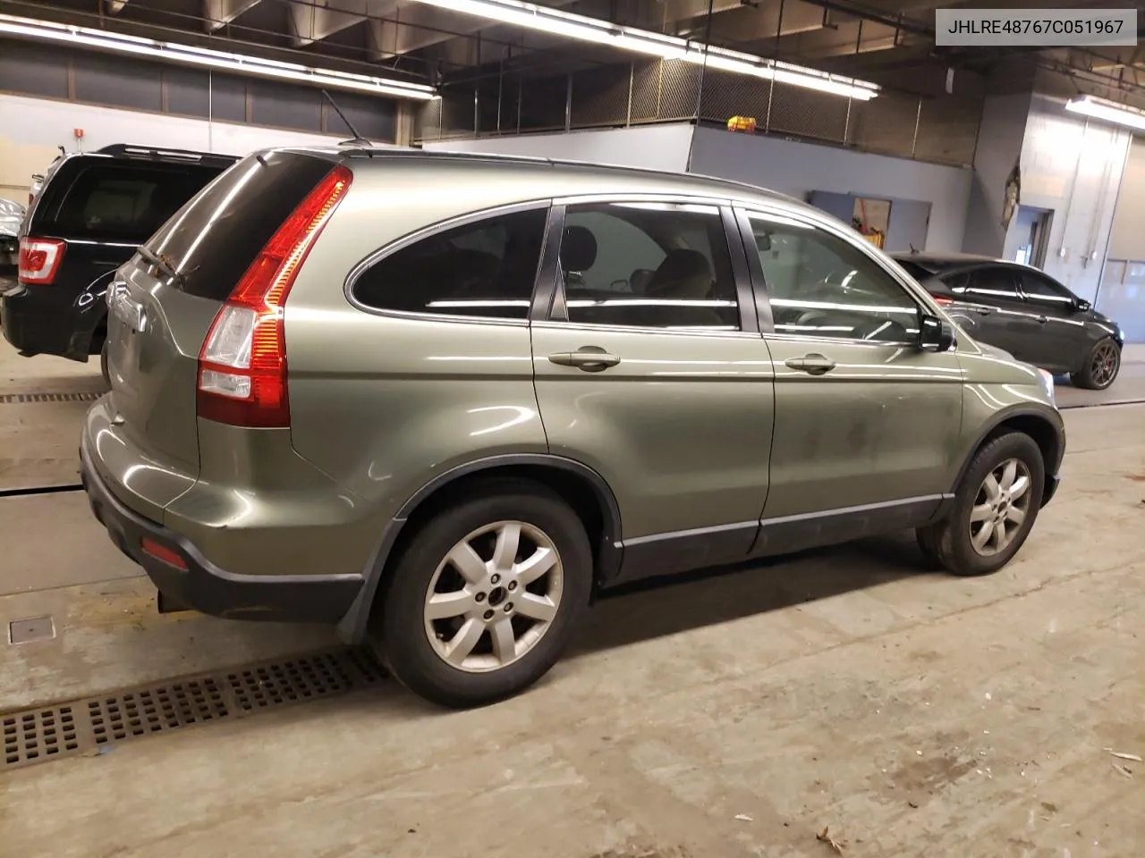 2007 Honda Cr-V Exl VIN: JHLRE48767C051967 Lot: 62751344