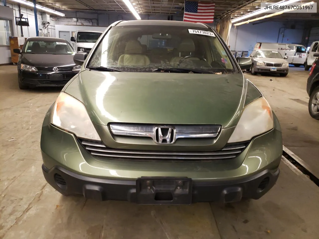 2007 Honda Cr-V Exl VIN: JHLRE48767C051967 Lot: 62751344