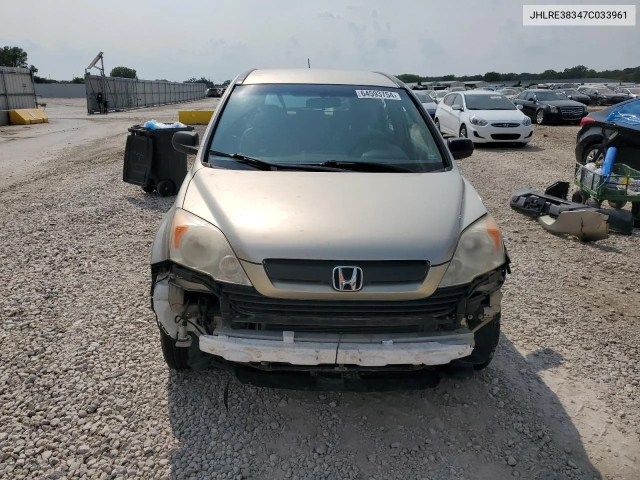 JHLRE38347C033961 2007 Honda Cr-V Lx