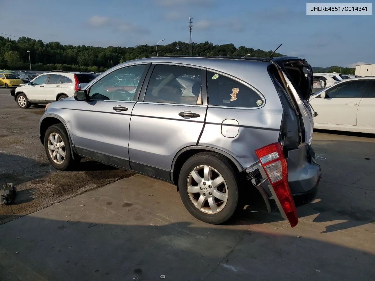 2007 Honda Cr-V Ex VIN: JHLRE48517C014341 Lot: 65195804