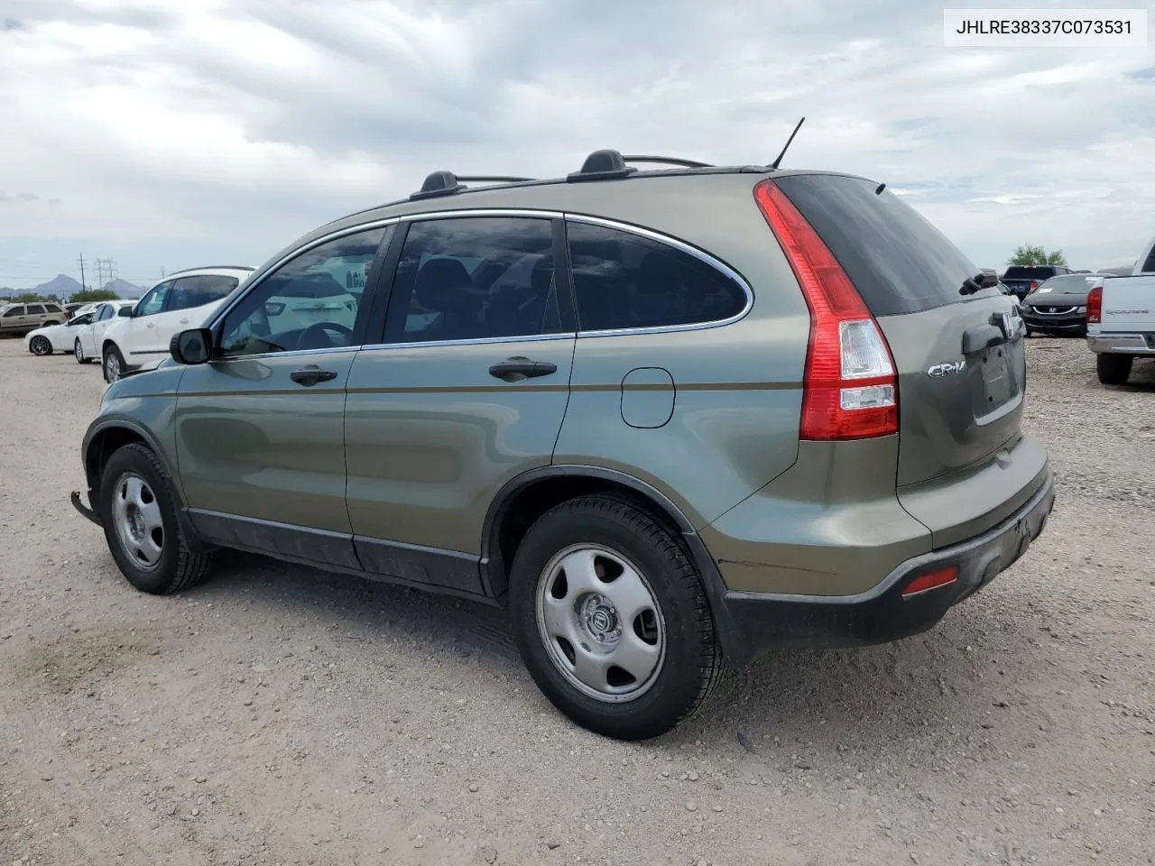 2007 Honda Cr-V Lx VIN: JHLRE38337C073531 Lot: 66007034