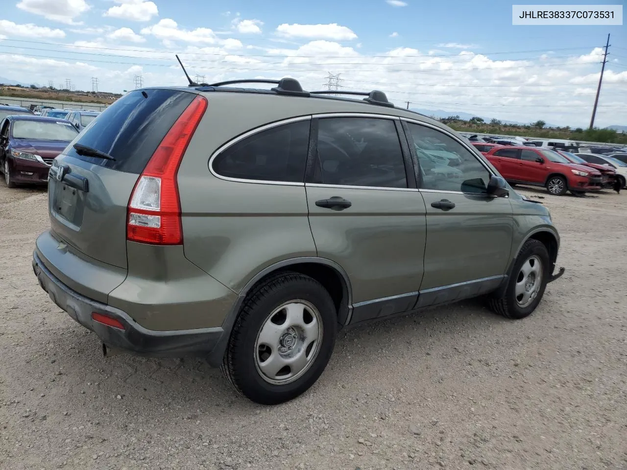 JHLRE38337C073531 2007 Honda Cr-V Lx