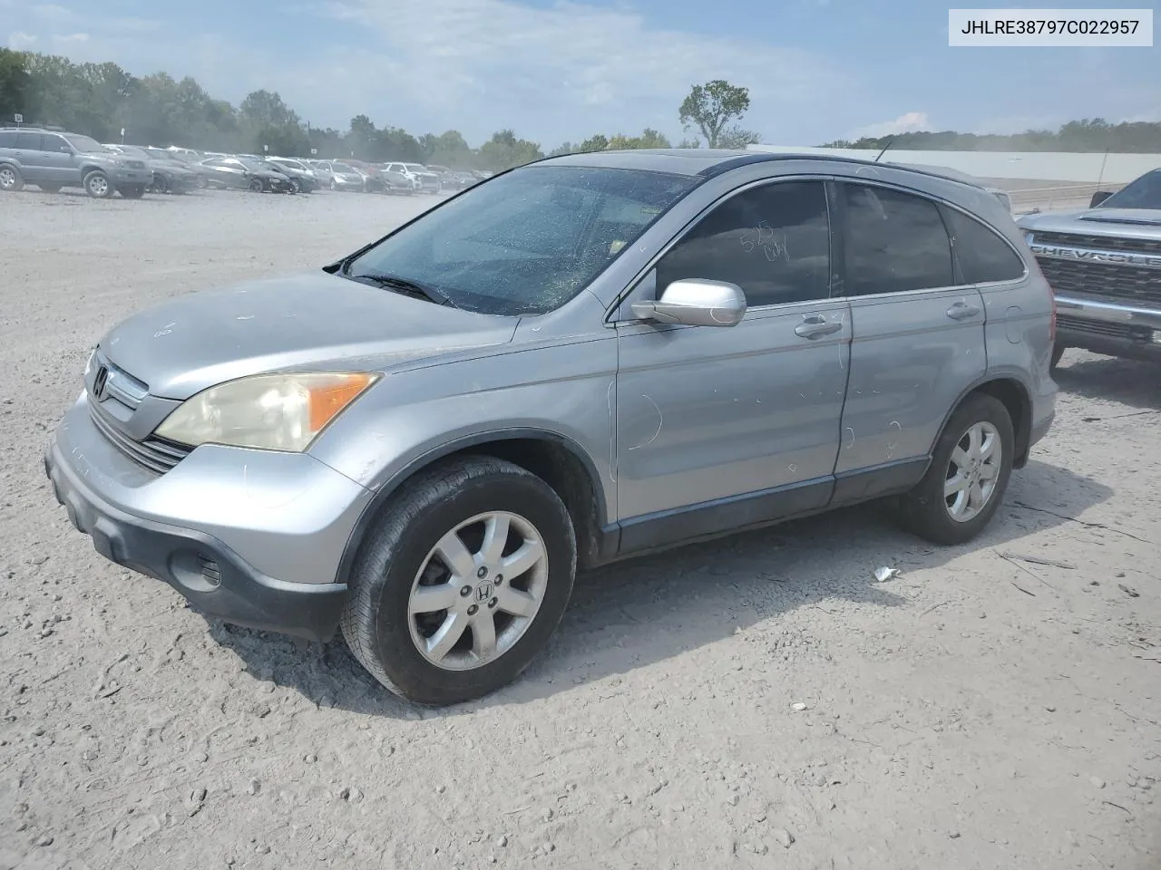 2007 Honda Cr-V Exl VIN: JHLRE38797C022957 Lot: 67256594