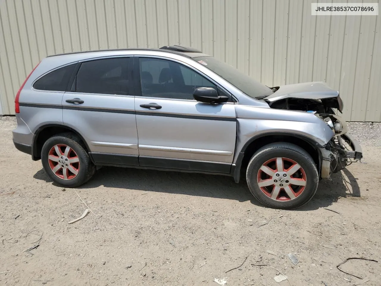 JHLRE38537C078696 2007 Honda Cr-V Ex