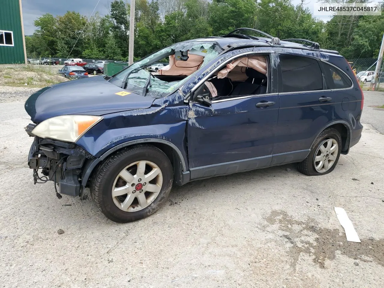 JHLRE48537C045817 2007 Honda Cr-V Ex