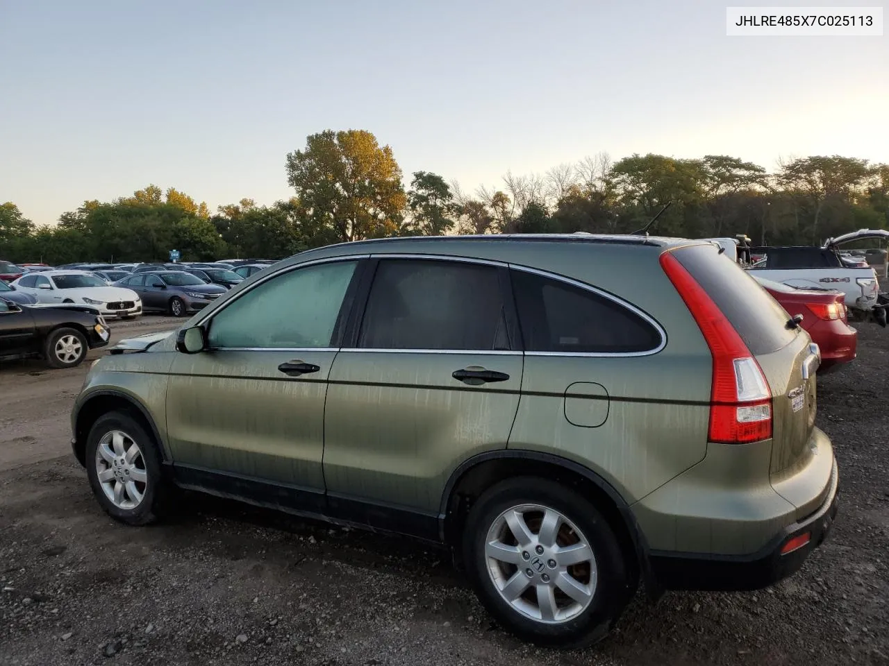 2007 Honda Cr-V Ex VIN: JHLRE485X7C025113 Lot: 68557624