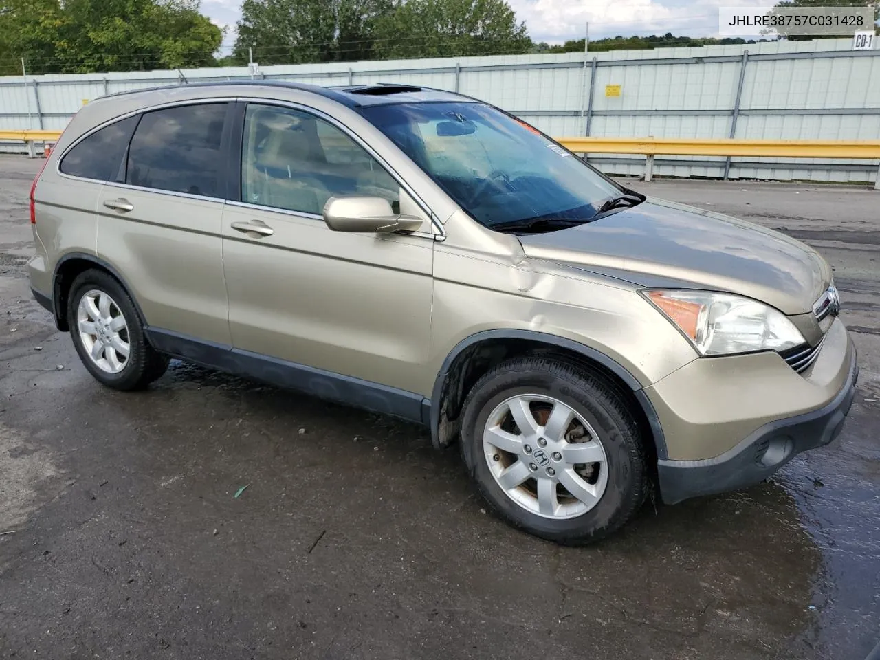 JHLRE38757C031428 2007 Honda Cr-V Exl