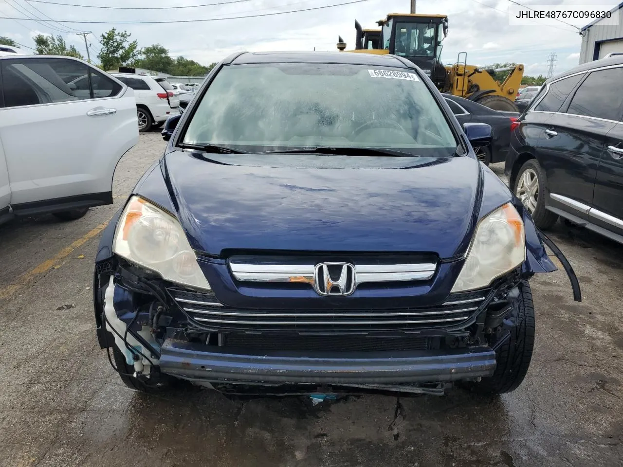 JHLRE48767C096830 2007 Honda Cr-V Exl