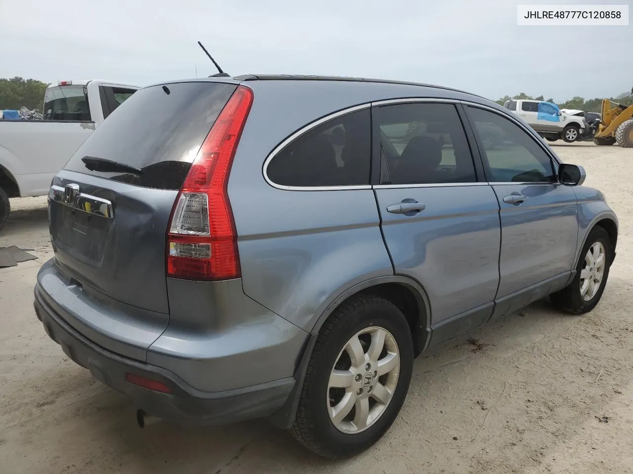 JHLRE48777C120858 2007 Honda Cr-V Exl