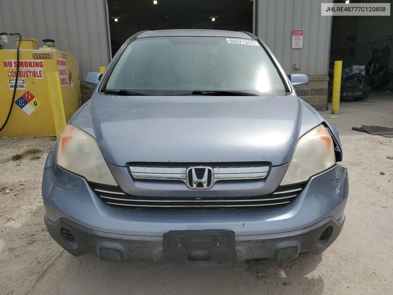 2007 Honda Cr-V Exl VIN: JHLRE48777C120858 Lot: 68821344