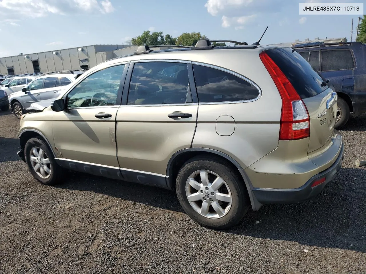 2007 Honda Cr-V Ex VIN: JHLRE485X7C110713 Lot: 68914104