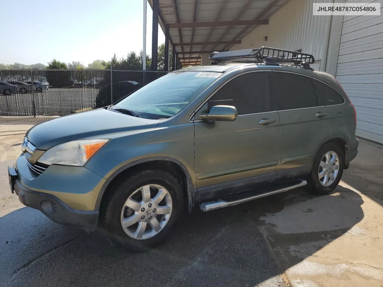 JHLRE48787C054806 2007 Honda Cr-V Exl