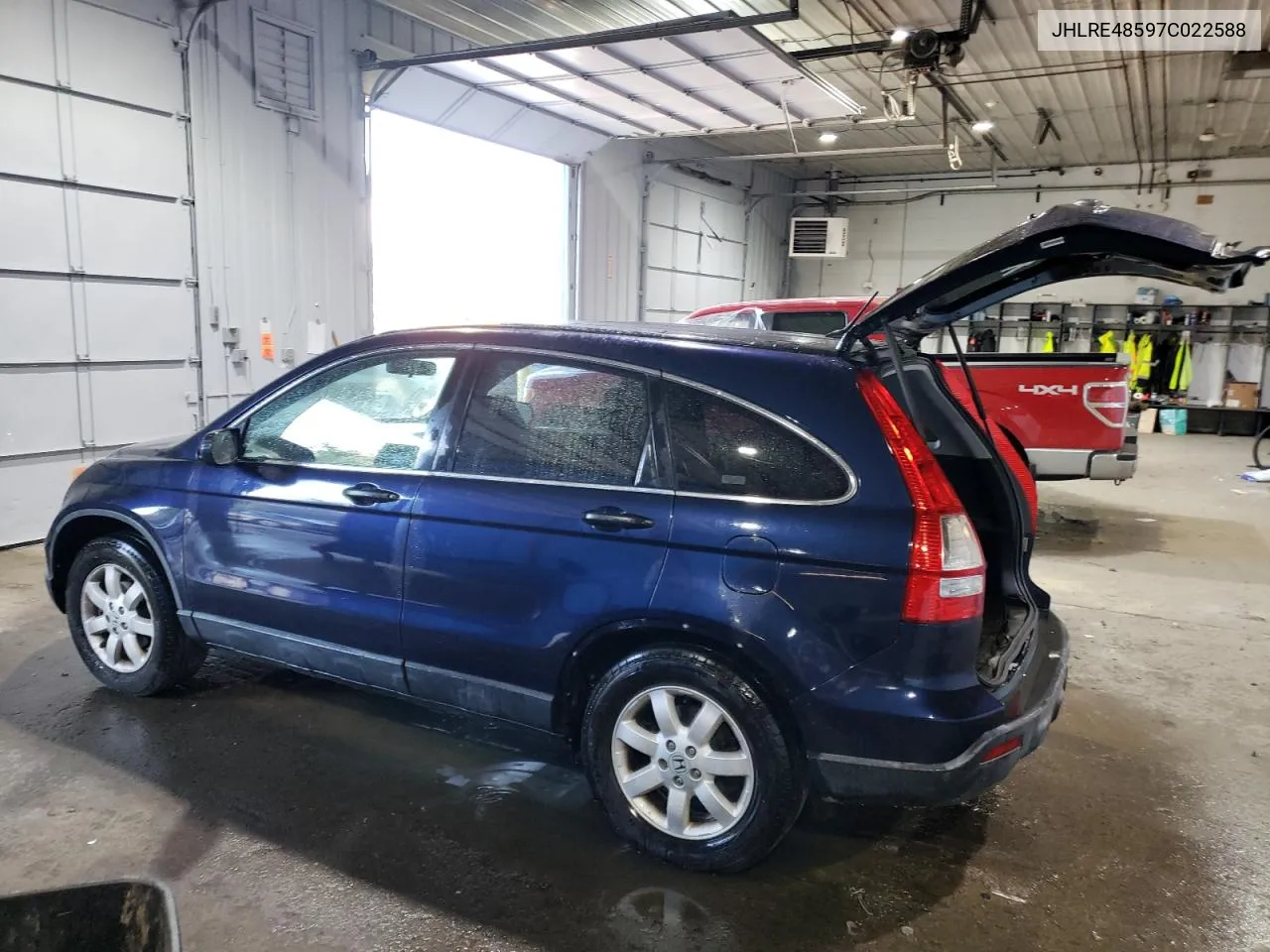 JHLRE48597C022588 2007 Honda Cr-V Ex