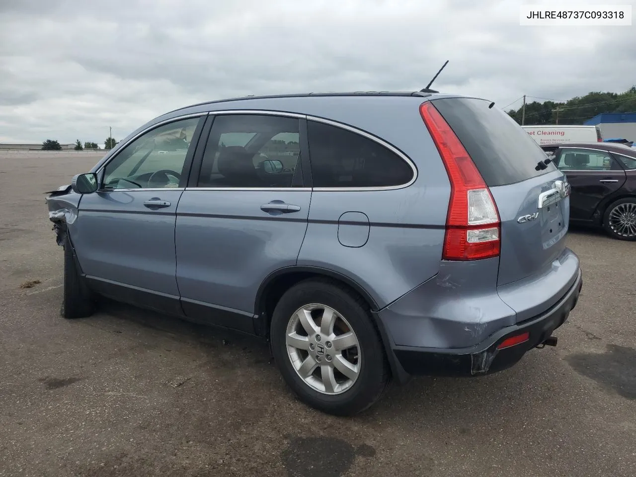 2007 Honda Cr-V Exl VIN: JHLRE48737C093318 Lot: 69323024