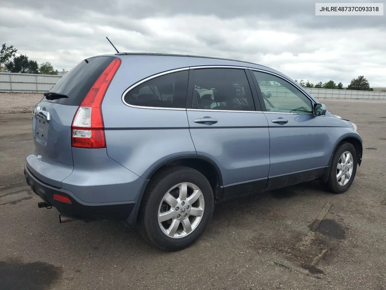 2007 Honda Cr-V Exl VIN: JHLRE48737C093318 Lot: 69323024