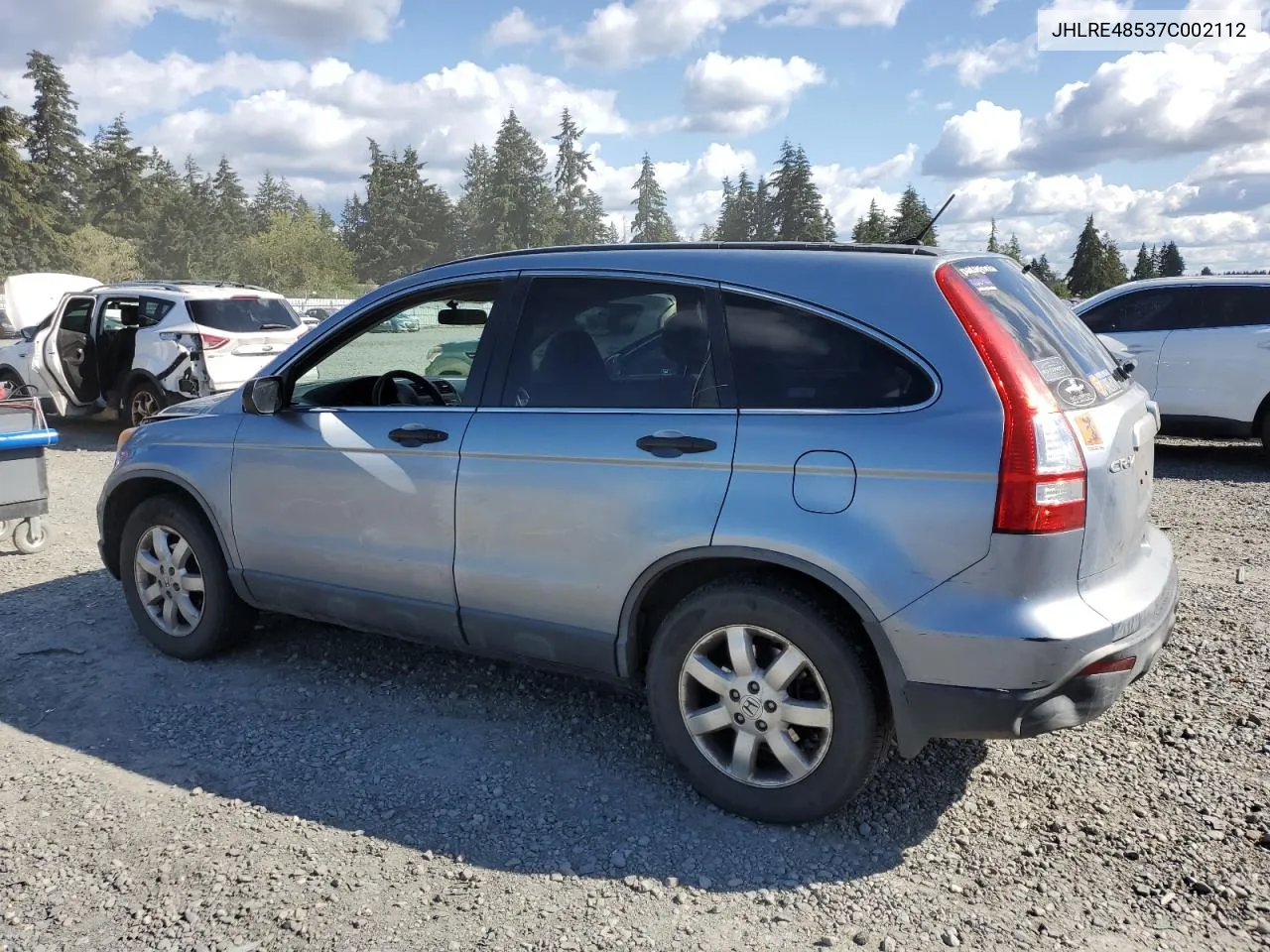 2007 Honda Cr-V Ex VIN: JHLRE48537C002112 Lot: 69325824