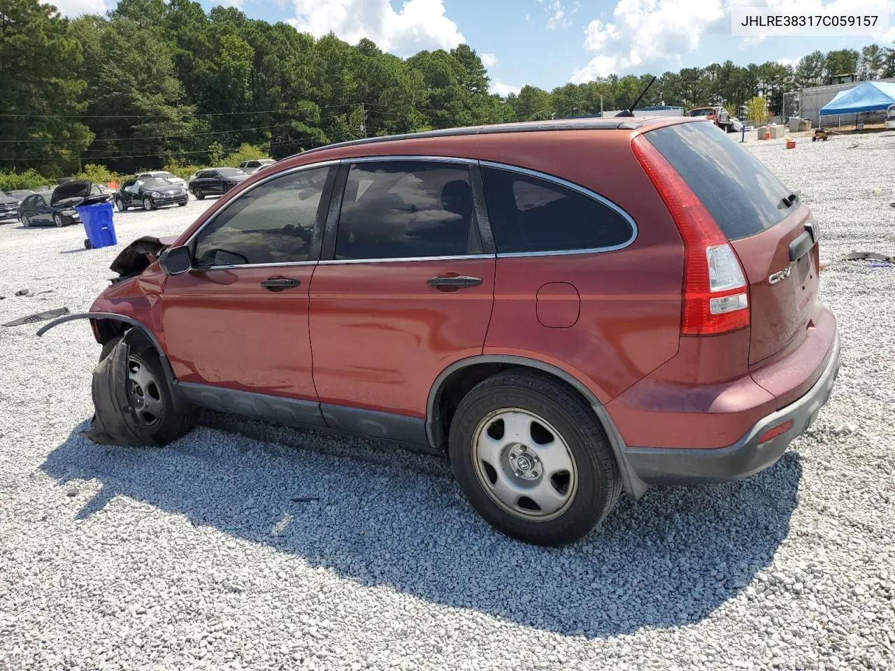 JHLRE38317C059157 2007 Honda Cr-V Lx