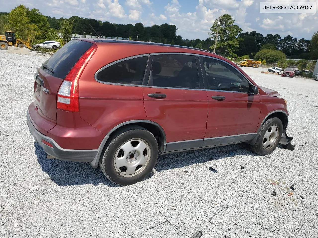 JHLRE38317C059157 2007 Honda Cr-V Lx