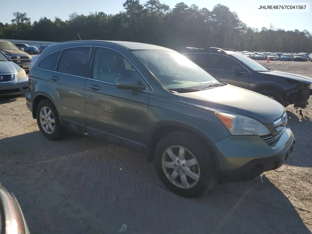 JHLRE48767C041567 2007 Honda Cr-V Exl