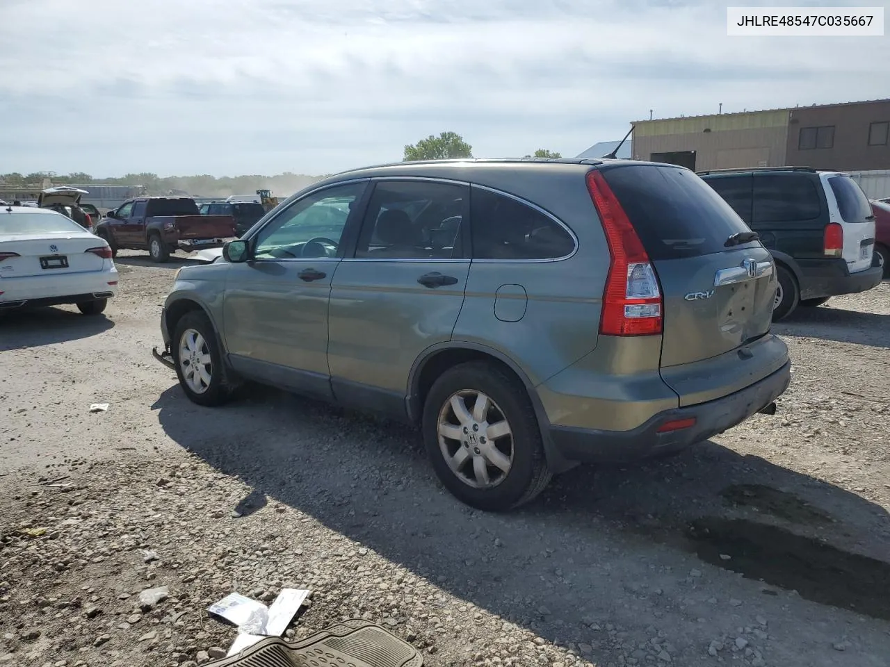 JHLRE48547C035667 2007 Honda Cr-V Ex