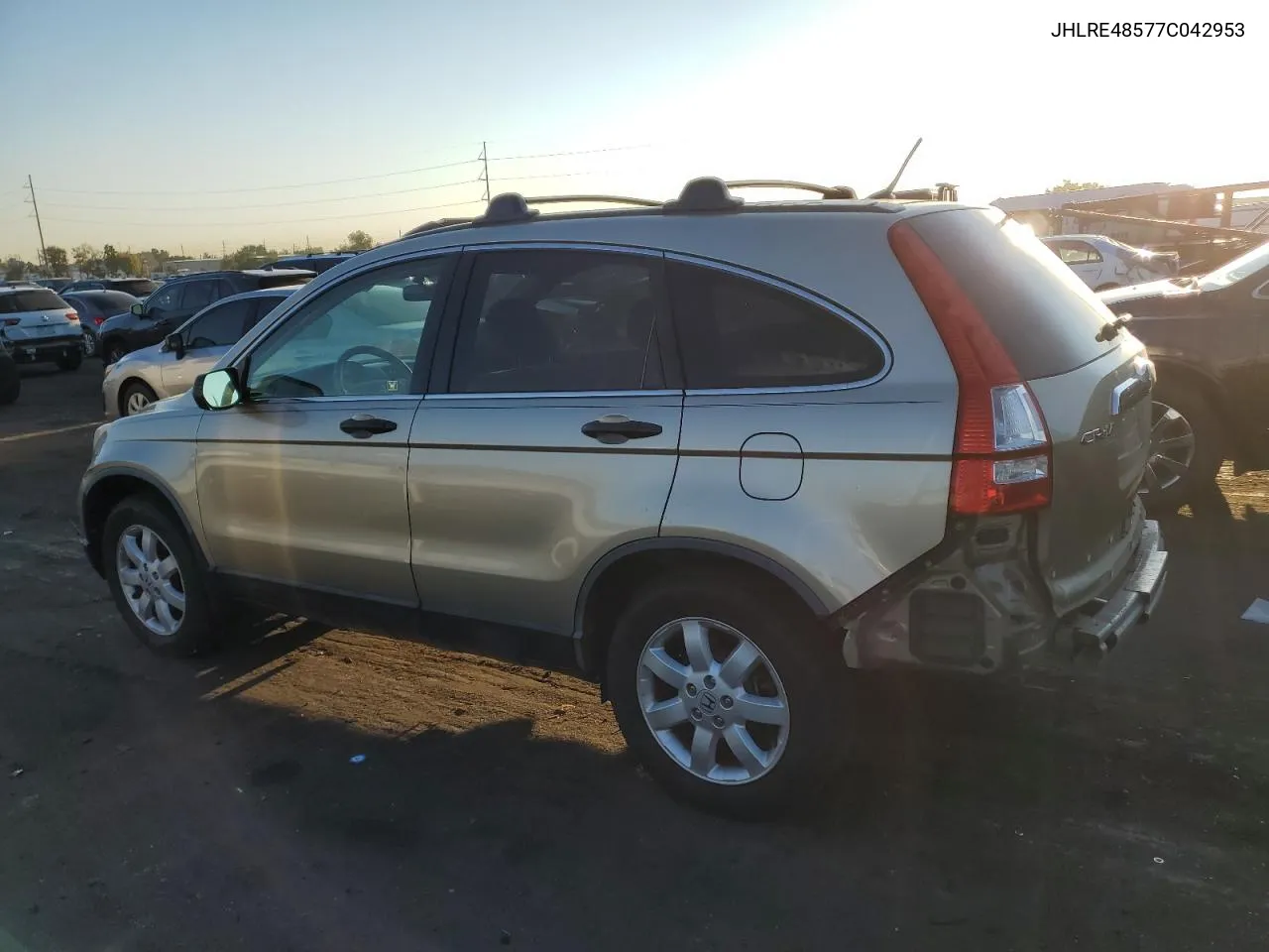 2007 Honda Cr-V Ex VIN: JHLRE48577C042953 Lot: 69718454