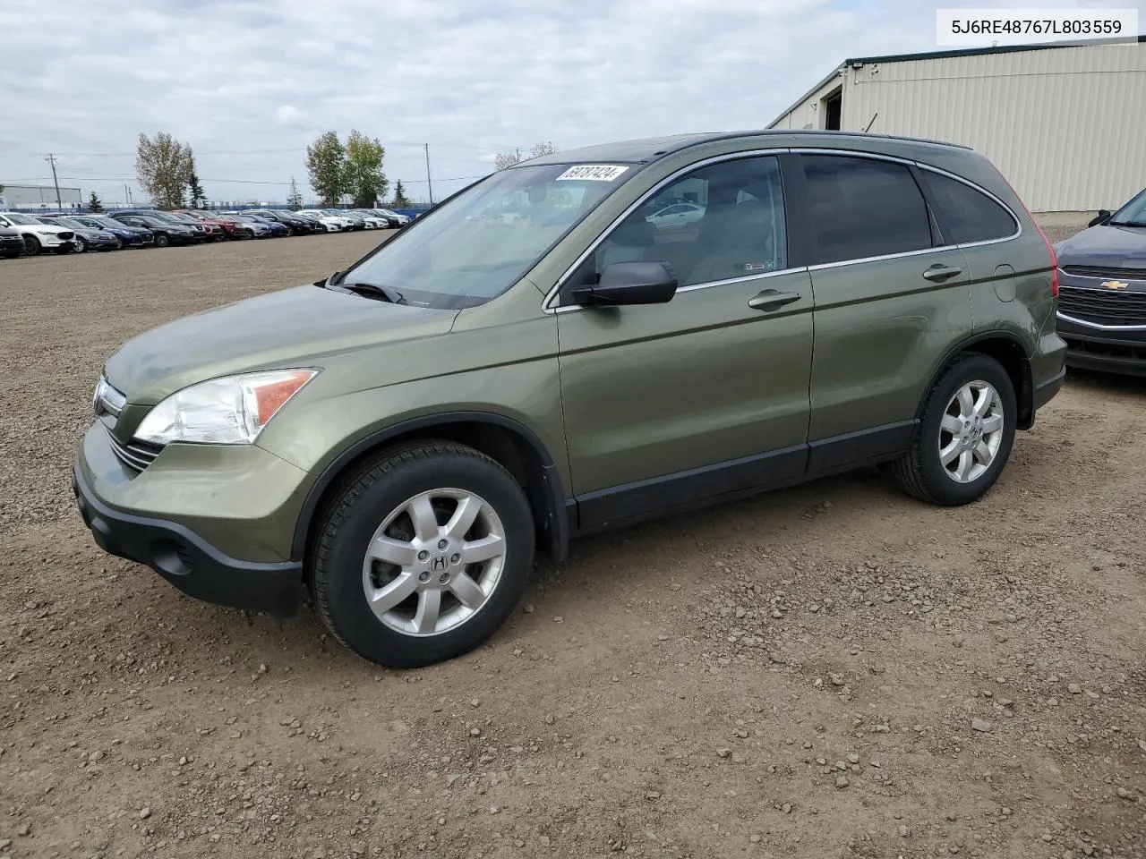 5J6RE48767L803559 2007 Honda Cr-V Exl