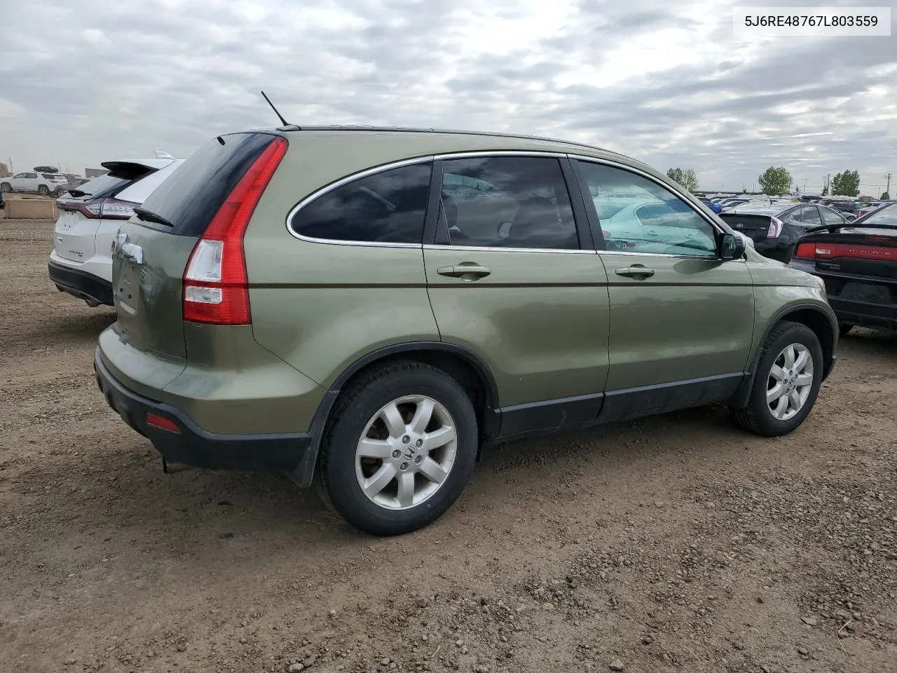 2007 Honda Cr-V Exl VIN: 5J6RE48767L803559 Lot: 69787424