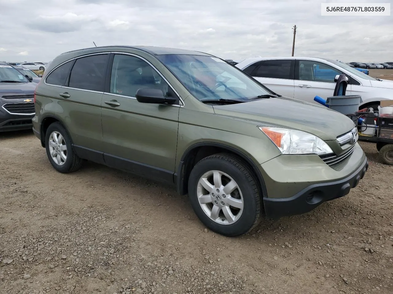 5J6RE48767L803559 2007 Honda Cr-V Exl