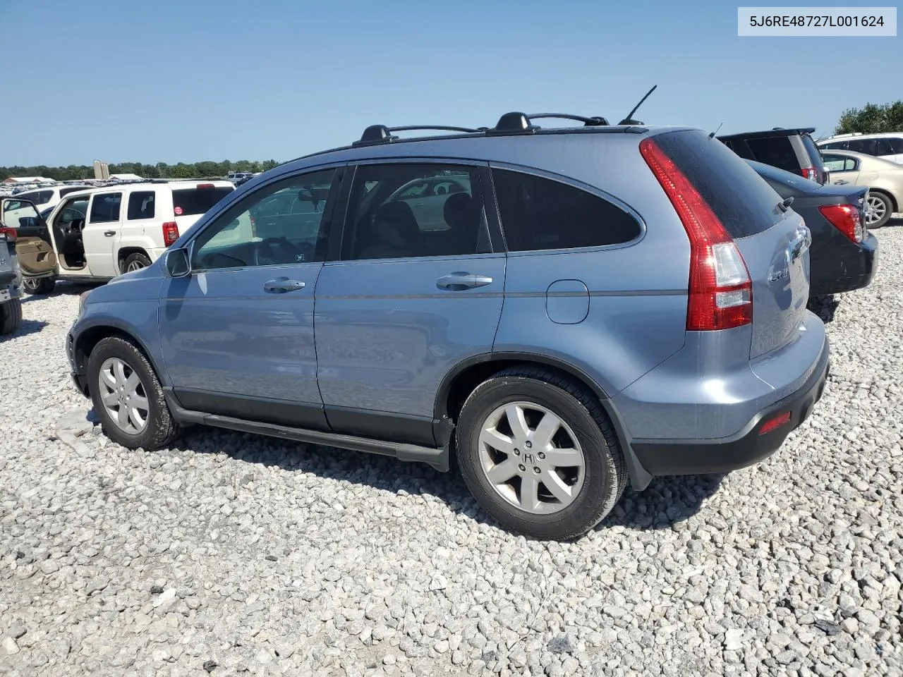 2007 Honda Cr-V Exl VIN: 5J6RE48727L001624 Lot: 69789474