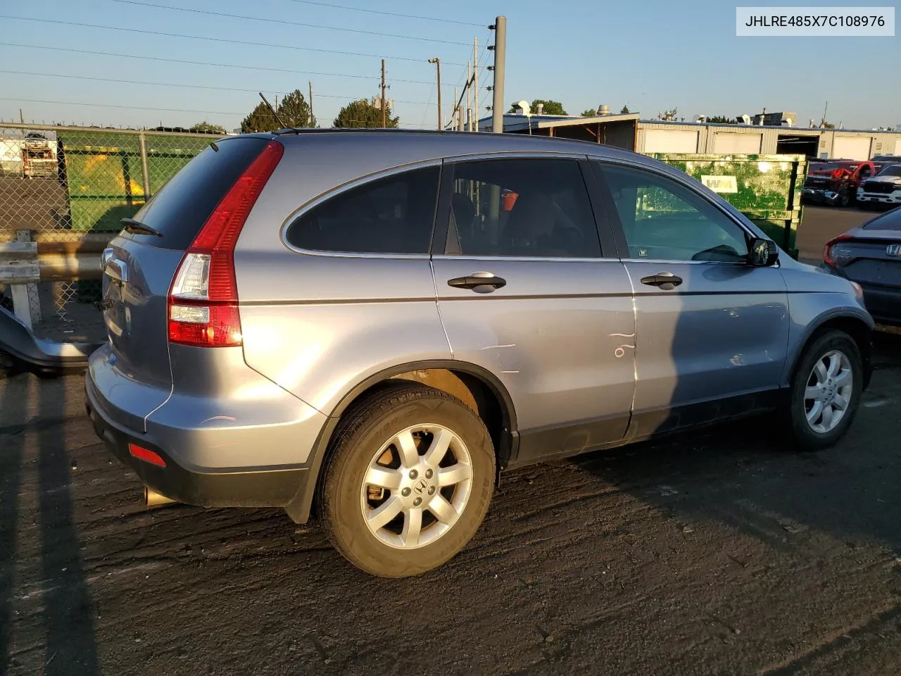 JHLRE485X7C108976 2007 Honda Cr-V Ex