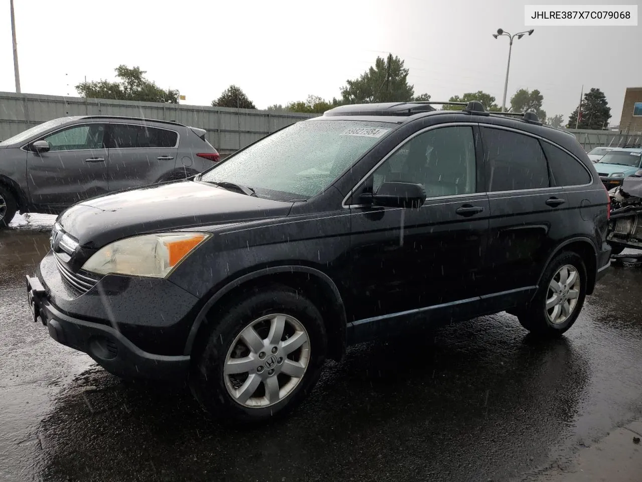 2007 Honda Cr-V Exl VIN: JHLRE387X7C079068 Lot: 69827984