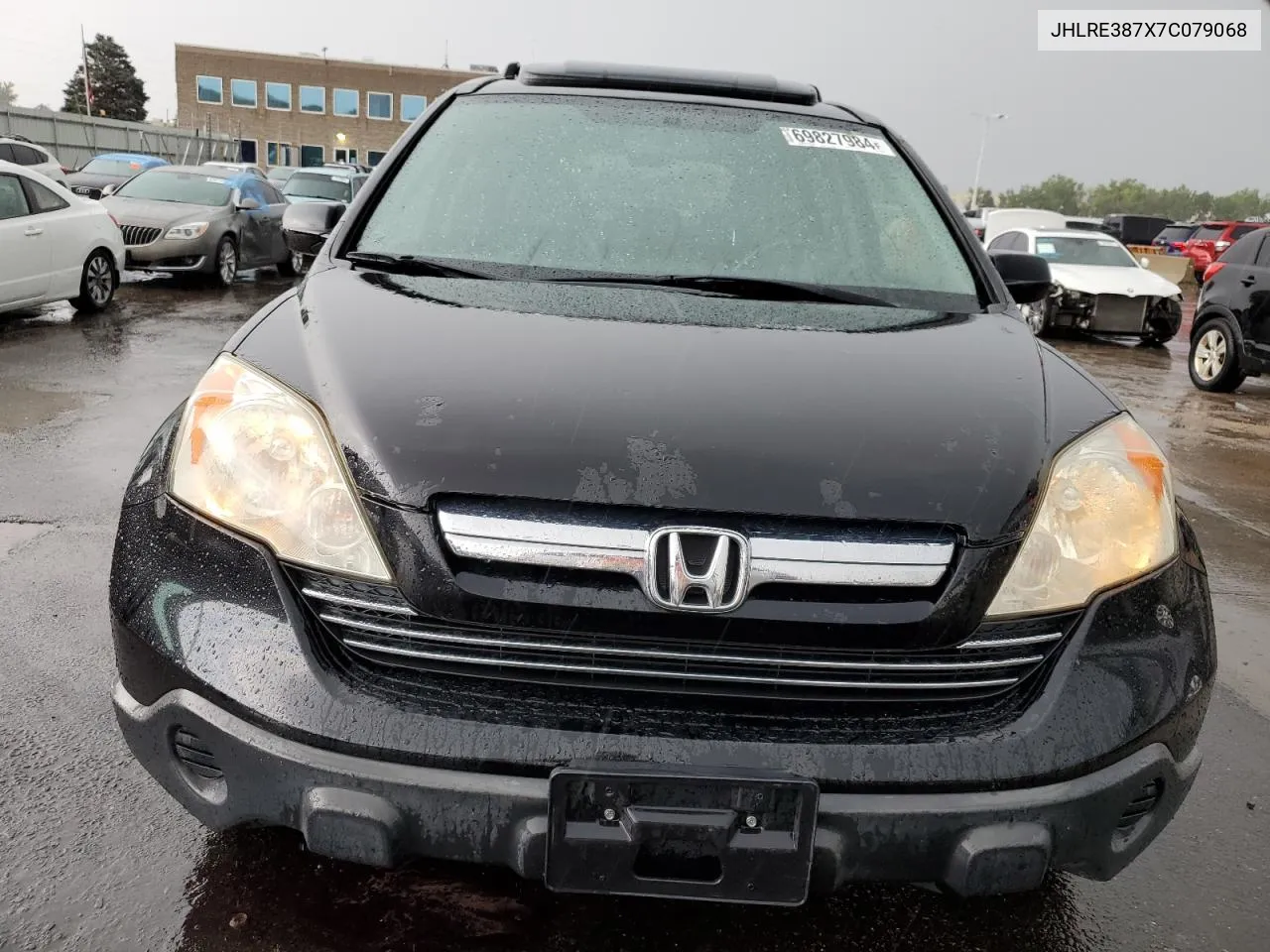 2007 Honda Cr-V Exl VIN: JHLRE387X7C079068 Lot: 69827984