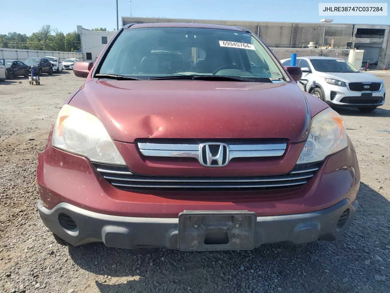 JHLRE38747C037284 2007 Honda Cr-V Exl