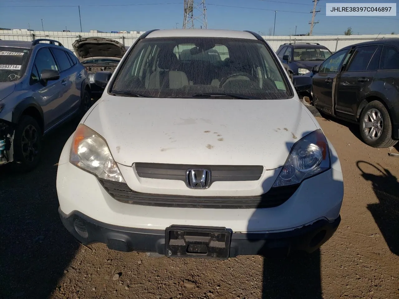 2007 Honda Cr-V Lx VIN: JHLRE38397C046897 Lot: 69976864