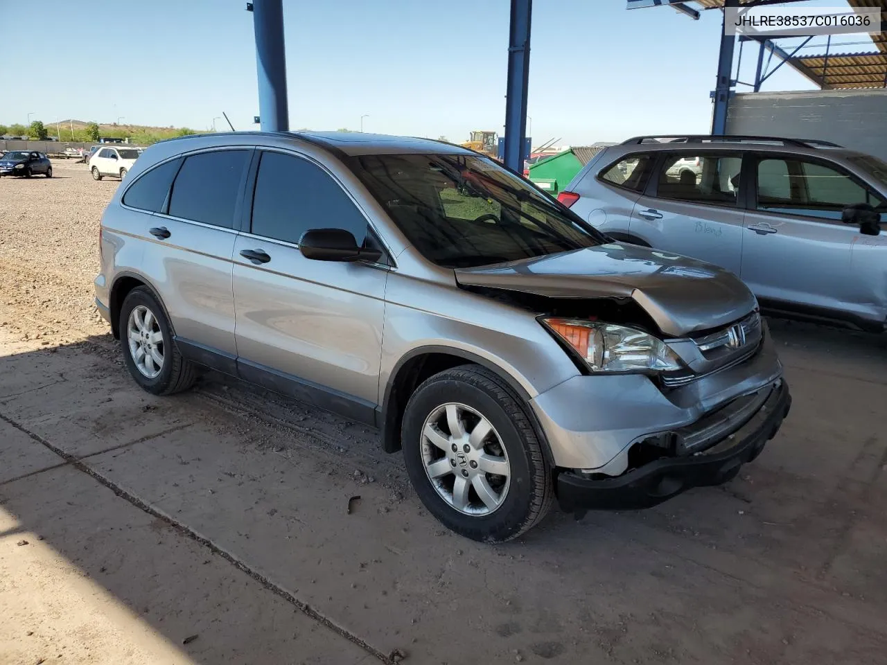 JHLRE38537C016036 2007 Honda Cr-V Ex