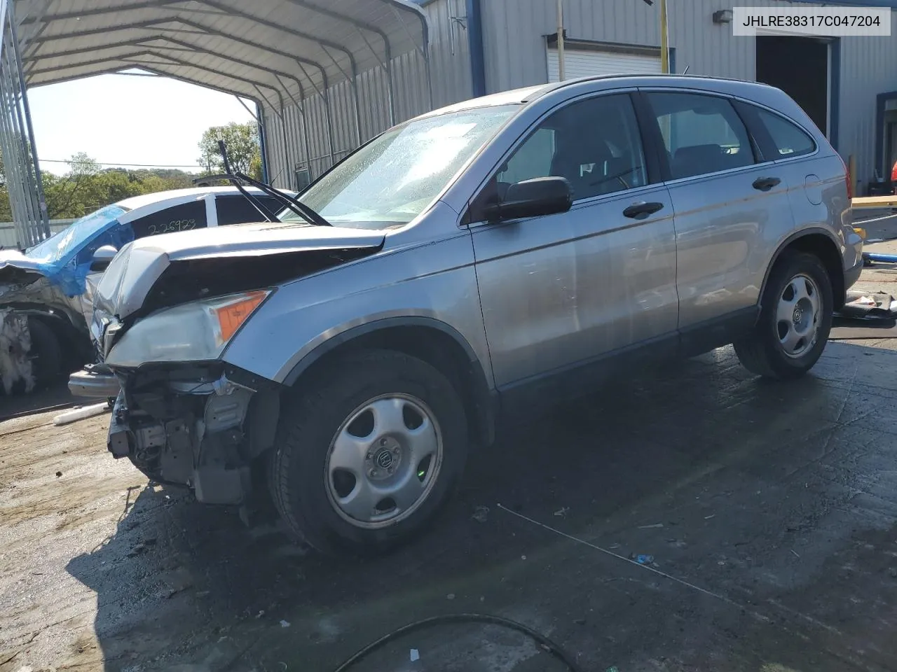 2007 Honda Cr-V Lx VIN: JHLRE38317C047204 Lot: 70220134