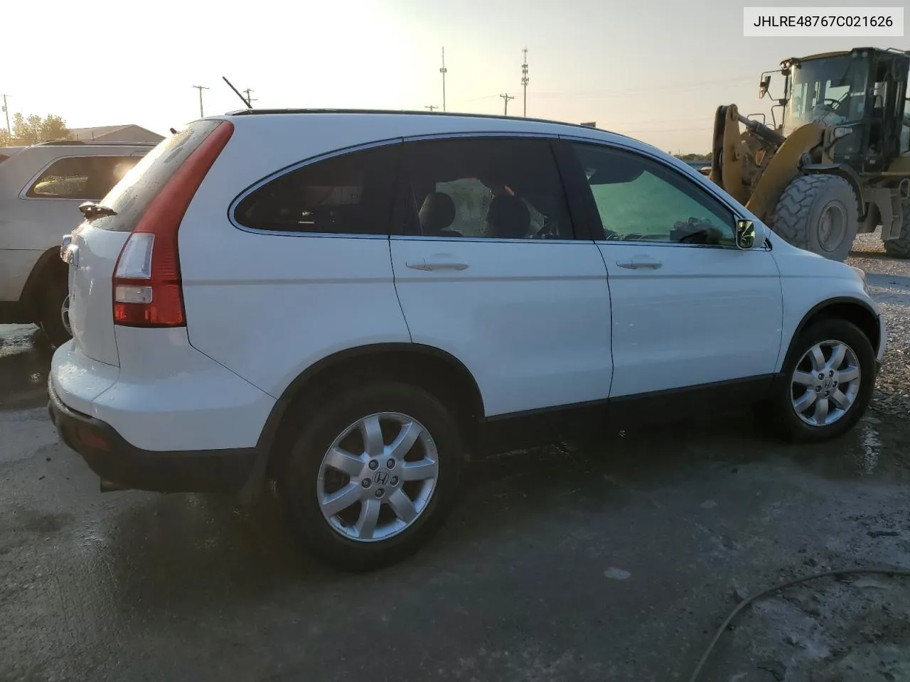 JHLRE48767C021626 2007 Honda Cr-V Exl