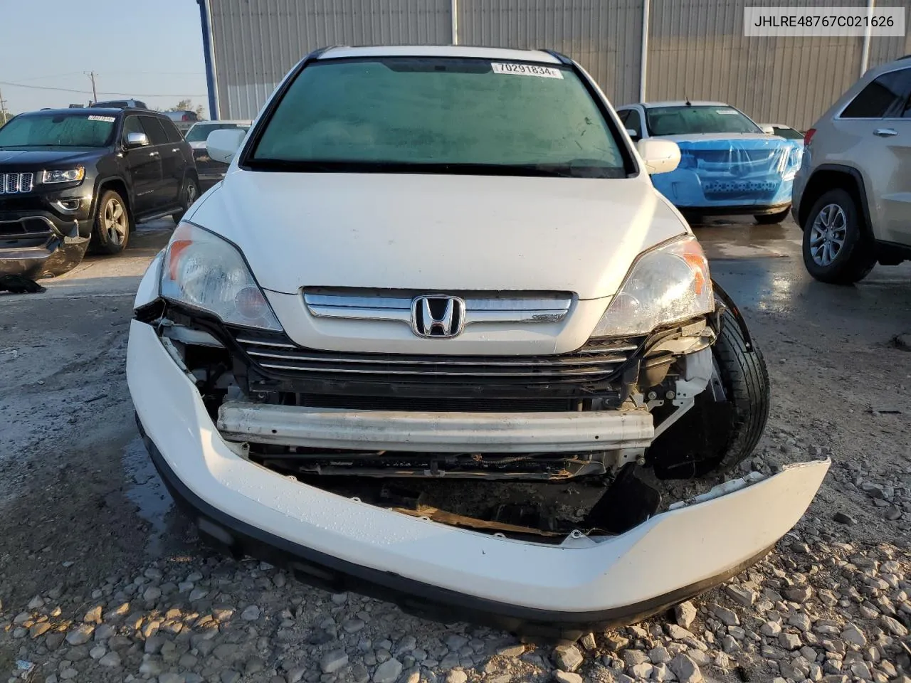 JHLRE48767C021626 2007 Honda Cr-V Exl